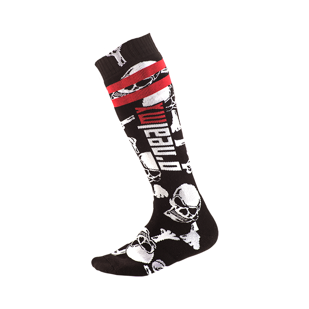 Skarpety O'Neal PRO MX CROSSBONE black/white (One Size)