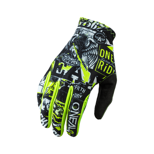 Rękawiczki O'Neal MATRIX ATTACK black/neon yellow