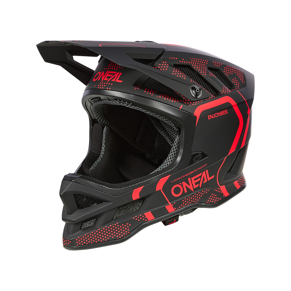 Kask rowerowy O'Neal BLADE Polyacrylite STRIKE Black/Red