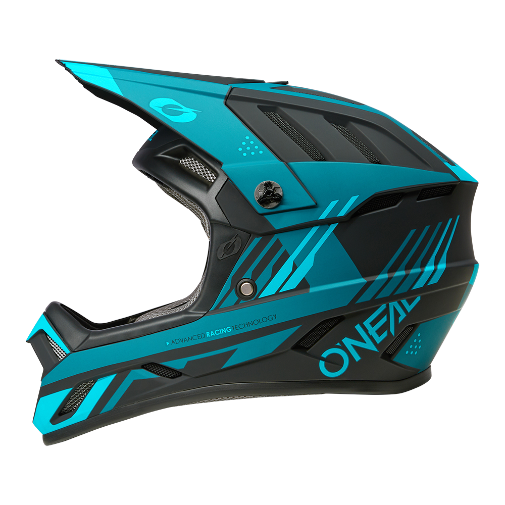 Kask rowerowy O'Neal BACKFLIP STRIKE Black/Teal