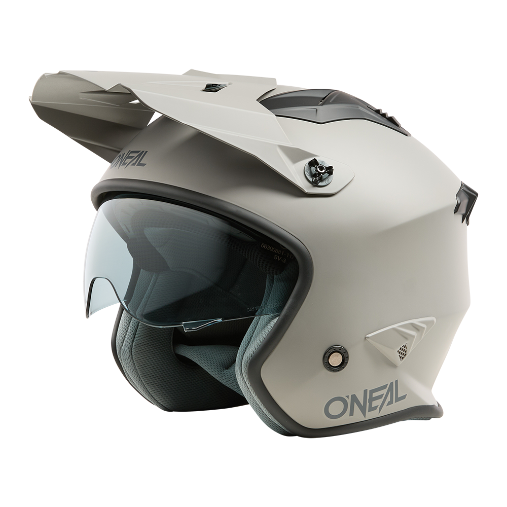 Kask O'Neal VOLT SOLID Gray/Szary Lewa