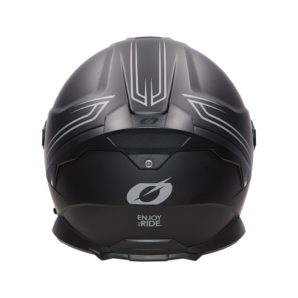 Kask O'Neal CHALLENGER SOLID Black/Czarny tył