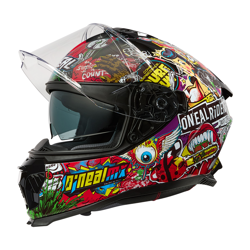 Kask O'Neal CHALLENGER CRANK Black/Multi bok