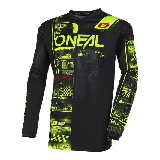 Jersey O'Neal ELEMENT ATTACK Black/Neon Yellow