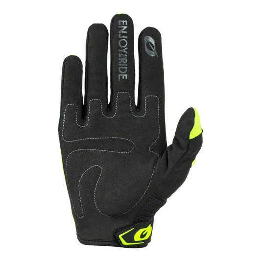 Rękawiczki O'Neal ELEMENT Youth RACEWEAR Black/Neon Yellow