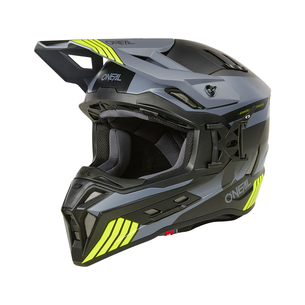 Kask O'Neal EX-SRS HITCH Black/Gray/Neon Yellow
