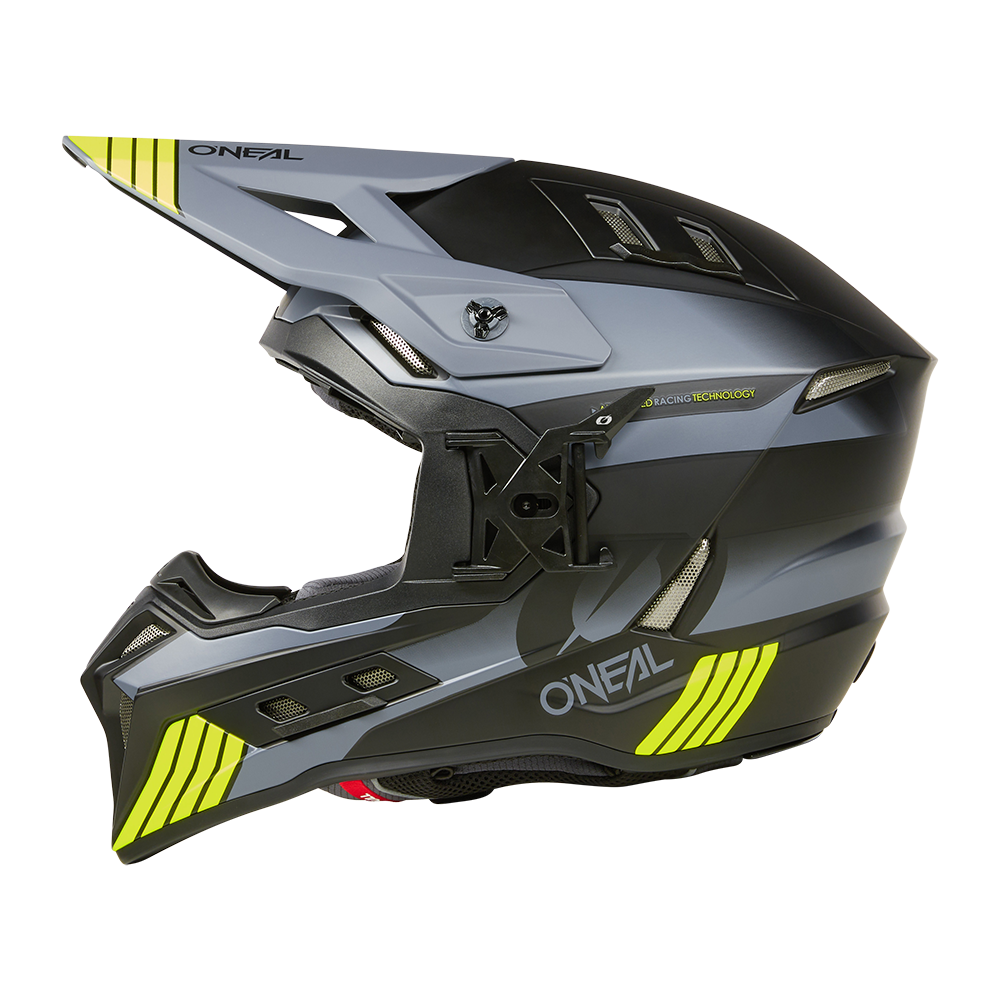 Kask O'Neal EX-SRS HITCH Black/Gray/Neon Yellow + QUIN PRO