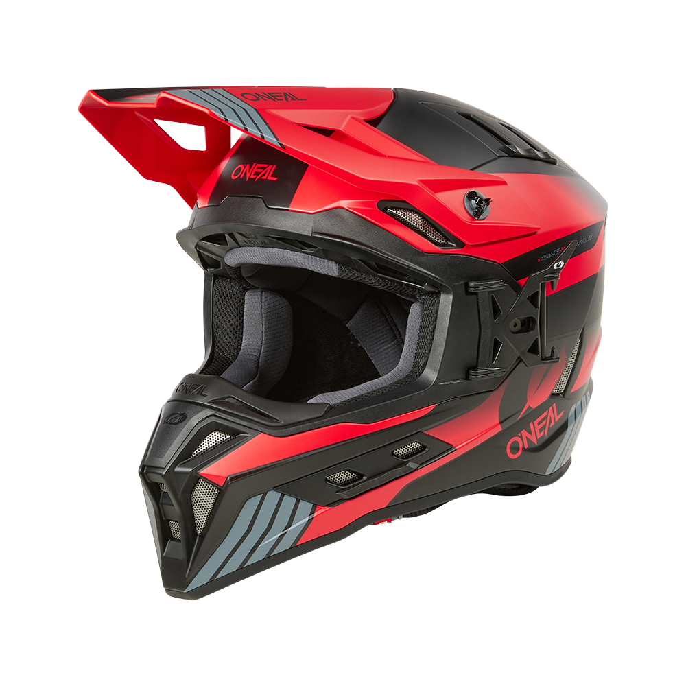 Kask O'Neal EX-SRS HITCH Black/Gray/Red + QUIN PRO