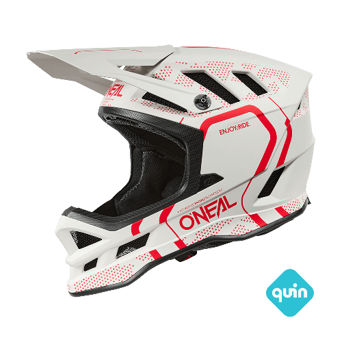 Kask rowerowy O'Neal BLADE Polyacrylite STRIKE White/Red