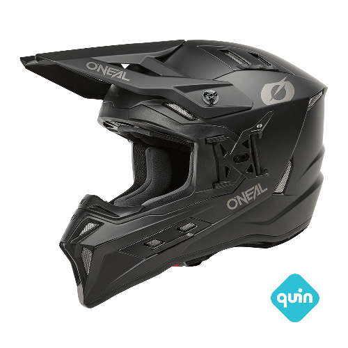 Kask O'Neal EX-SRS SOLID Black + QUIN PRO
