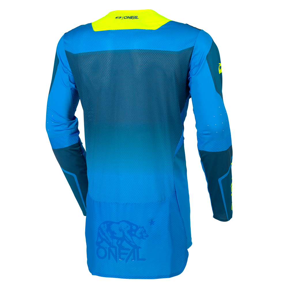 Jersey O'Neal PRODIGY FIVE FIVE Niebieski/Neonowy Żółty