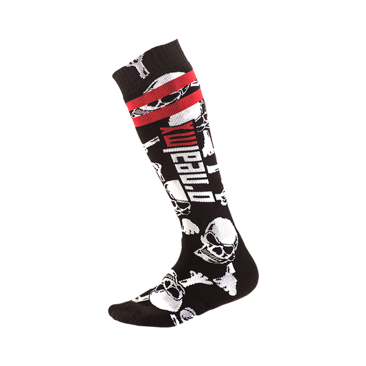 Skarpety O'Neal PRO MX CROSSBONE black/white (One Size)