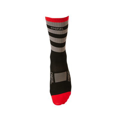 Skarpetki O'Neal MTB Performance STRIPE Black/Gray/Red