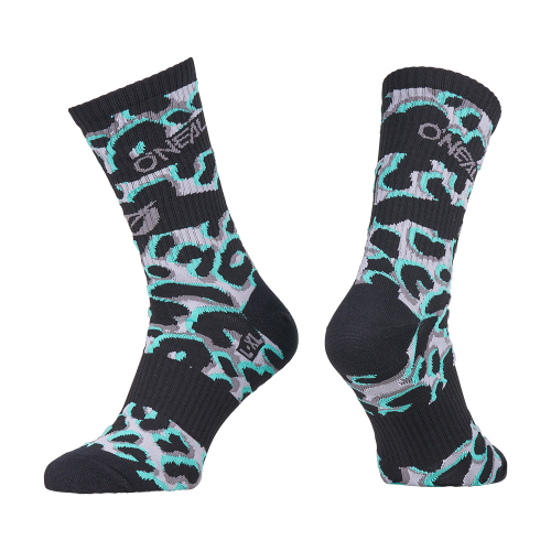 Skarpetki O'Neal MTB Performance WILD Black/Teal