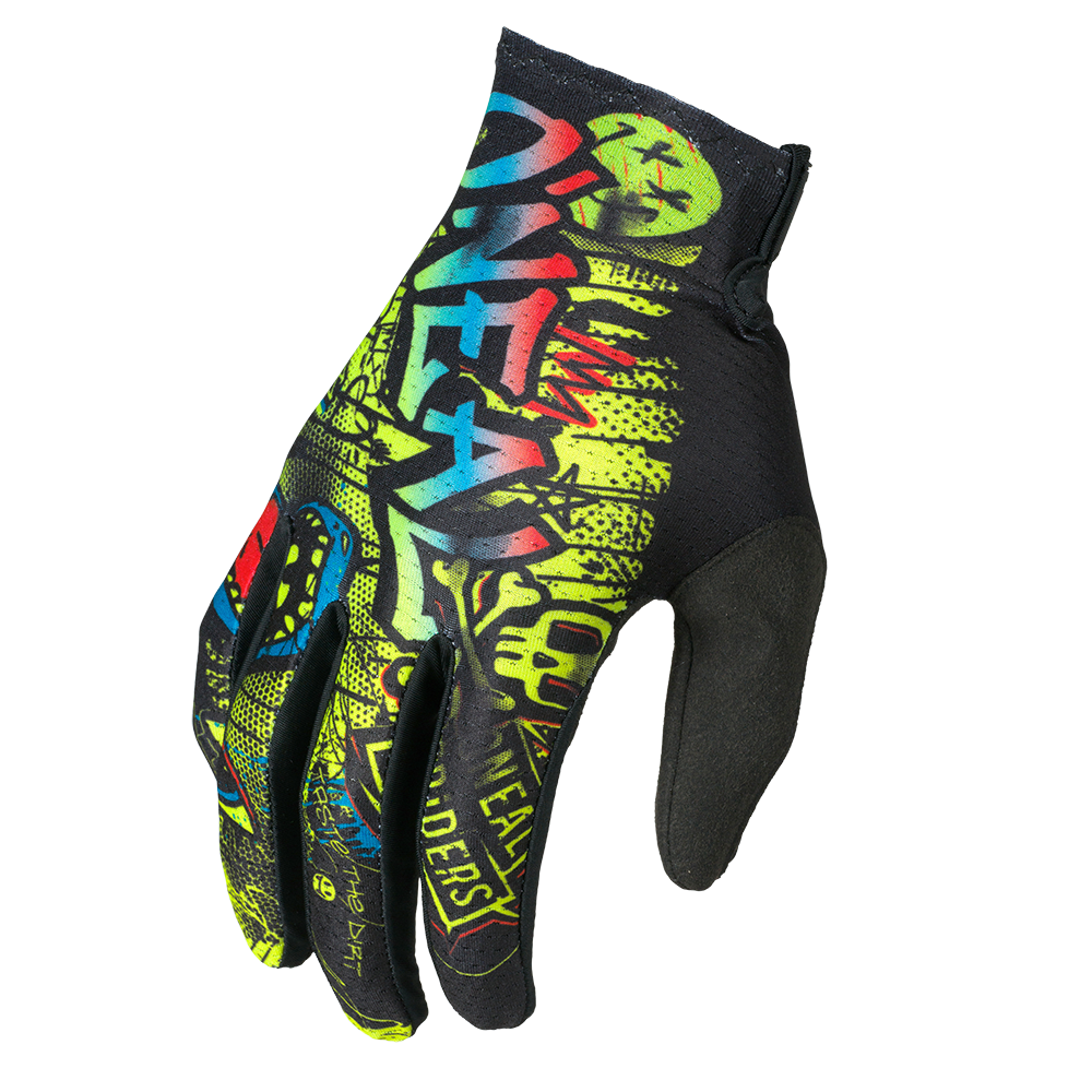 RĘKAWICZKI DZIECIĘCE O'Neal MATRIX RANCID BLACK/NEON YELLOW