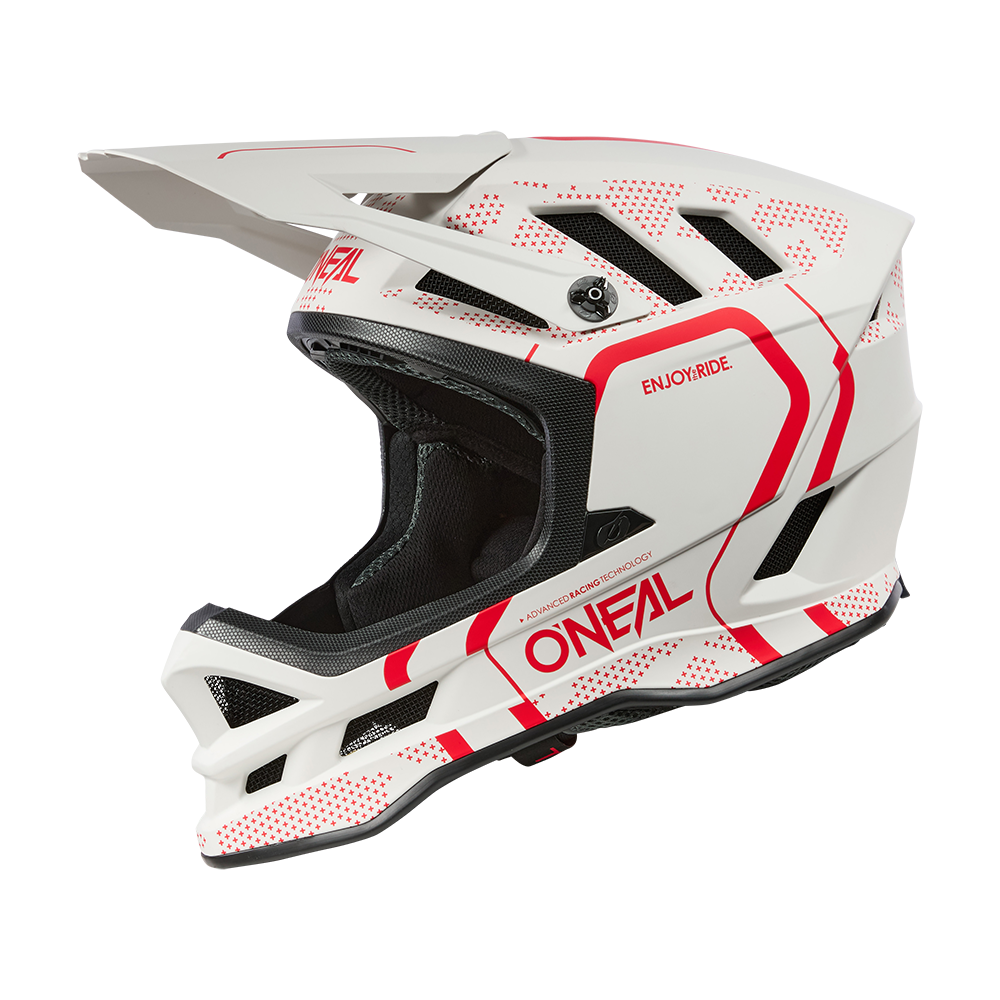Kask rowerowy O'Neal BLADE Polyacrylite STRIKE White/Red