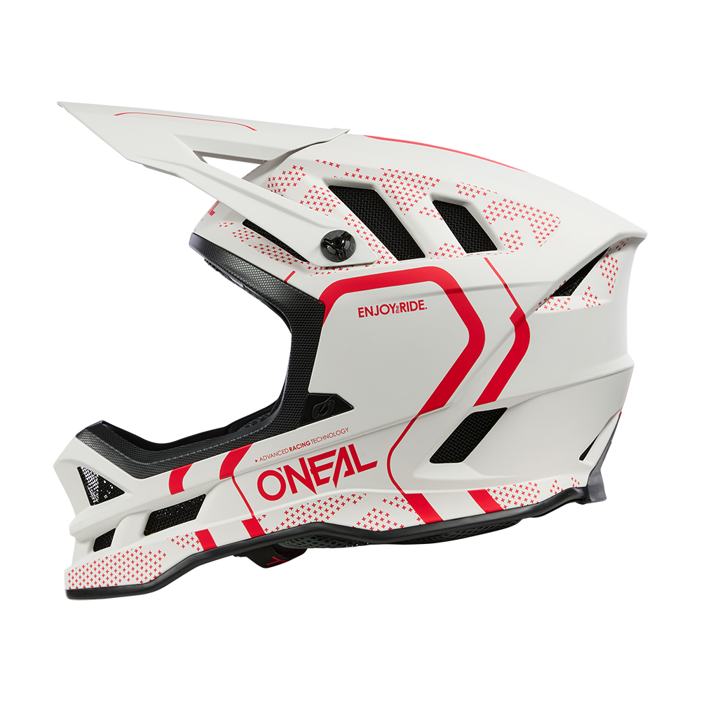 Kask rowerowy O'Neal BLADE Polyacrylite STRIKE White/Red