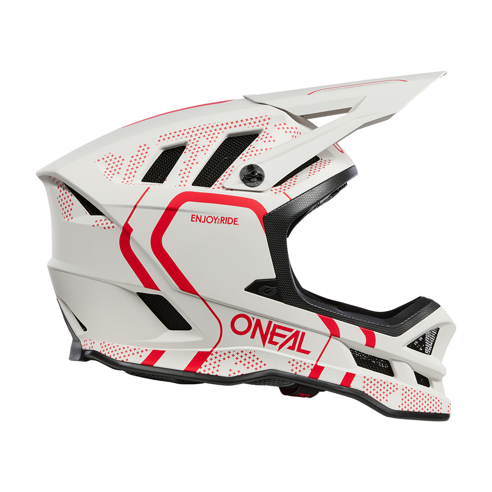 Kask rowerowy O'Neal BLADE Polyacrylite STRIKE White/Red