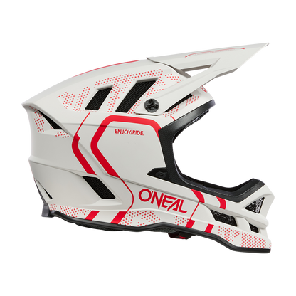 Kask rowerowy O'Neal BLADE Polyacrylite STRIKE White/Red