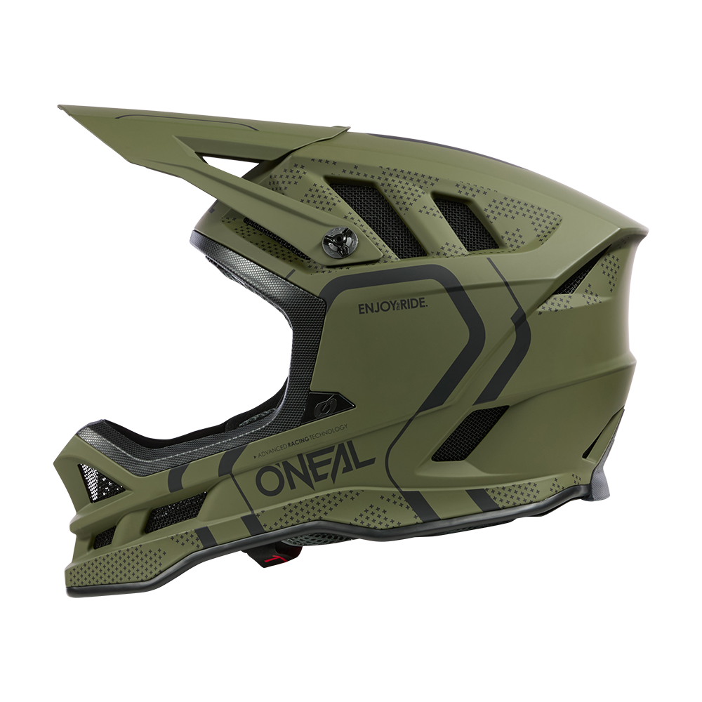 Kask rowerowy O'Neal BLADE Polyacrylite STRIKE Olive/Black