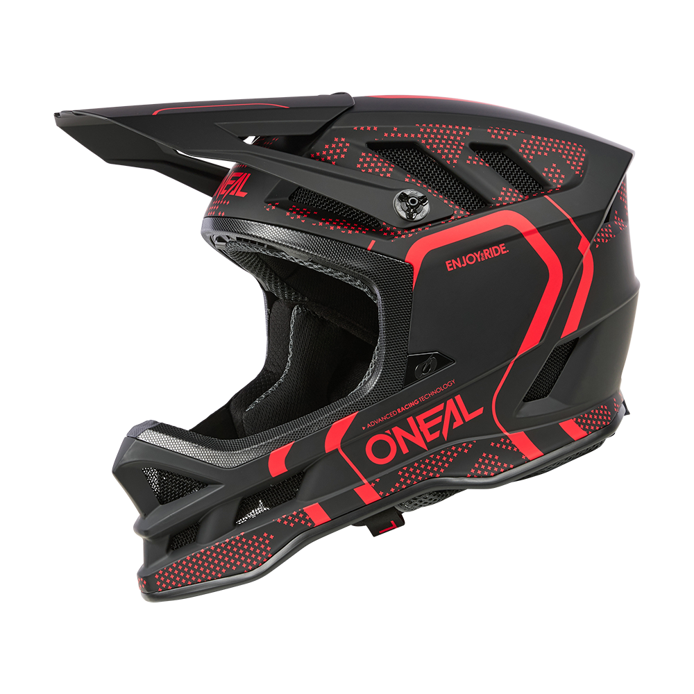 Kask rowerowy O'Neal BLADE Polyacrylite STRIKE Black/Red