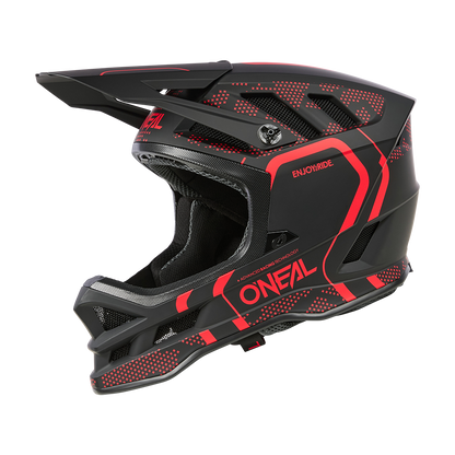 Kask rowerowy O'Neal BLADE Polyacrylite STRIKE Black/Red