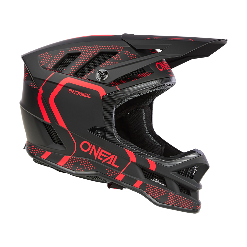 Kask rowerowy O'Neal BLADE Polyacrylite STRIKE Black/Red