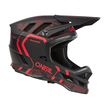 Kask rowerowy O'Neal BLADE Polyacrylite STRIKE Black/Red