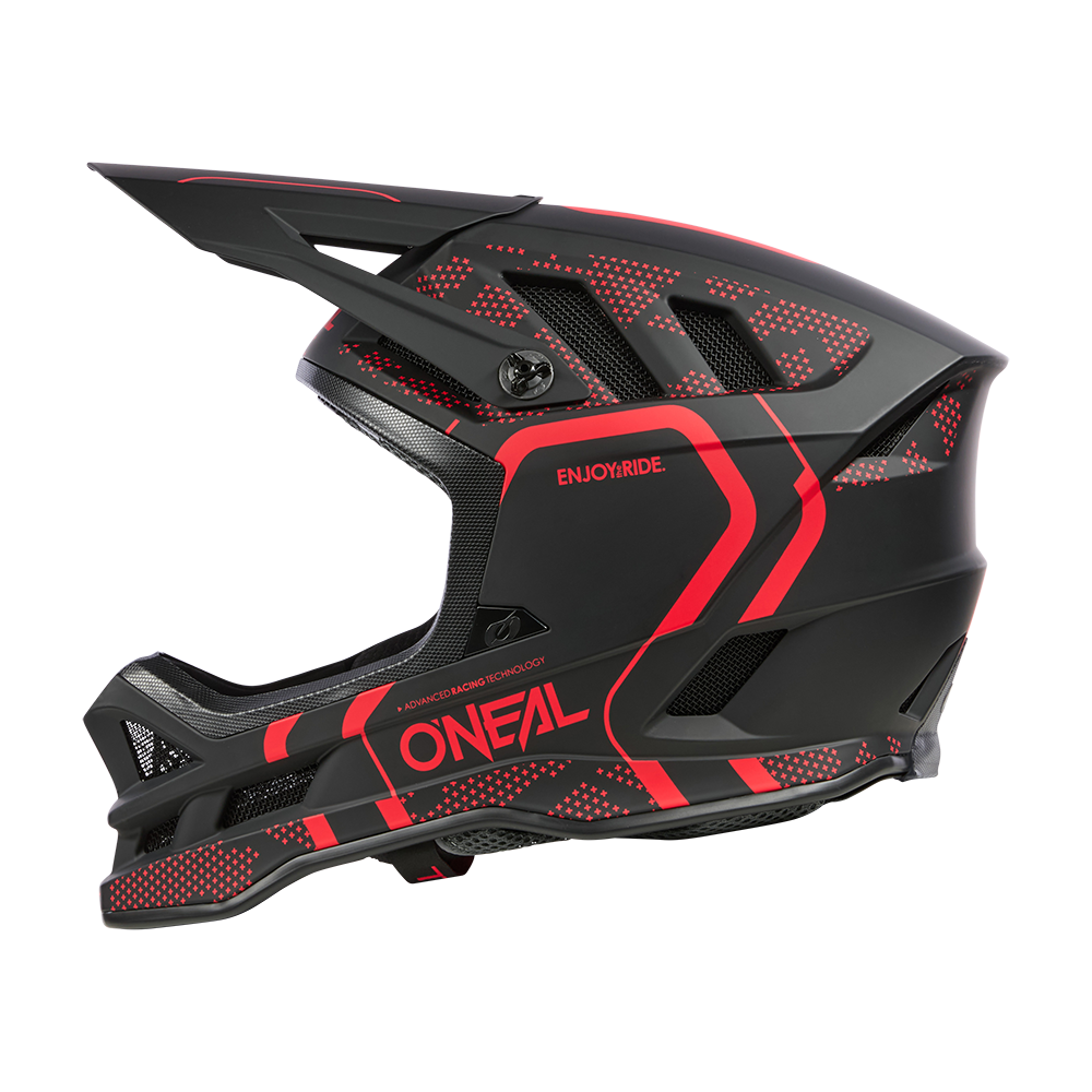 Kask rowerowy O'Neal BLADE Polyacrylite STRIKE Black/Red