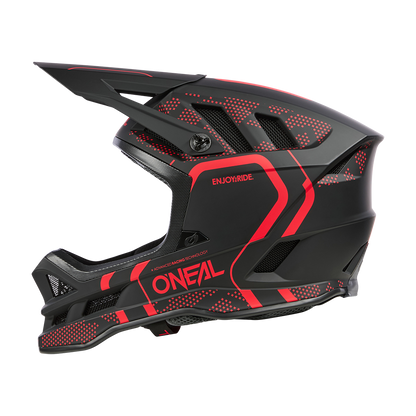 Kask rowerowy O'Neal BLADE Polyacrylite STRIKE Black/Red