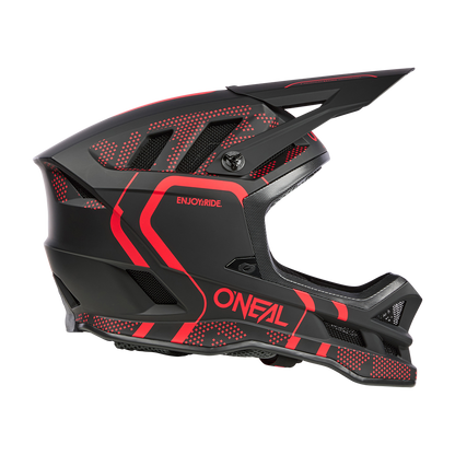 Kask rowerowy O'Neal BLADE Polyacrylite STRIKE Black/Red