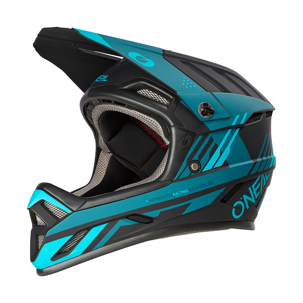 Kask rowerowy O'Neal BACKFLIP STRIKE Black/Teal