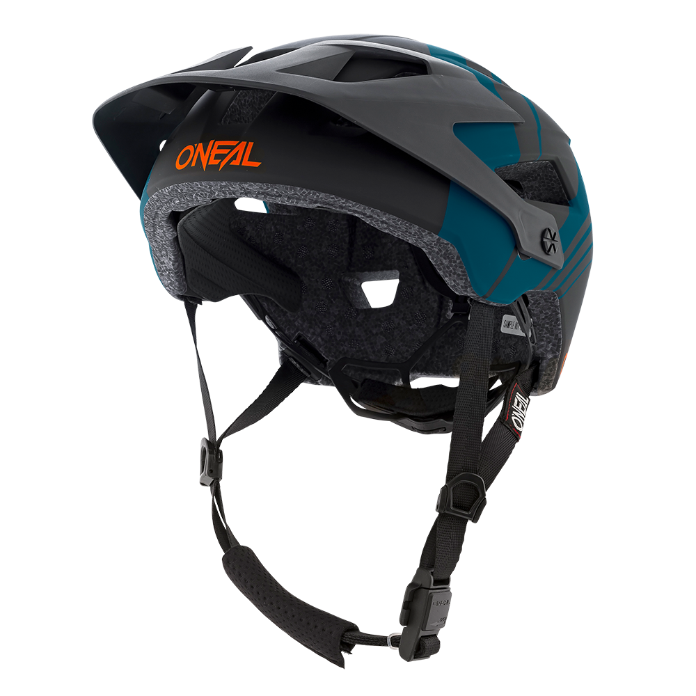 Kask rowerowy O'Neal DEFENDER NOVA Petrol/Orange