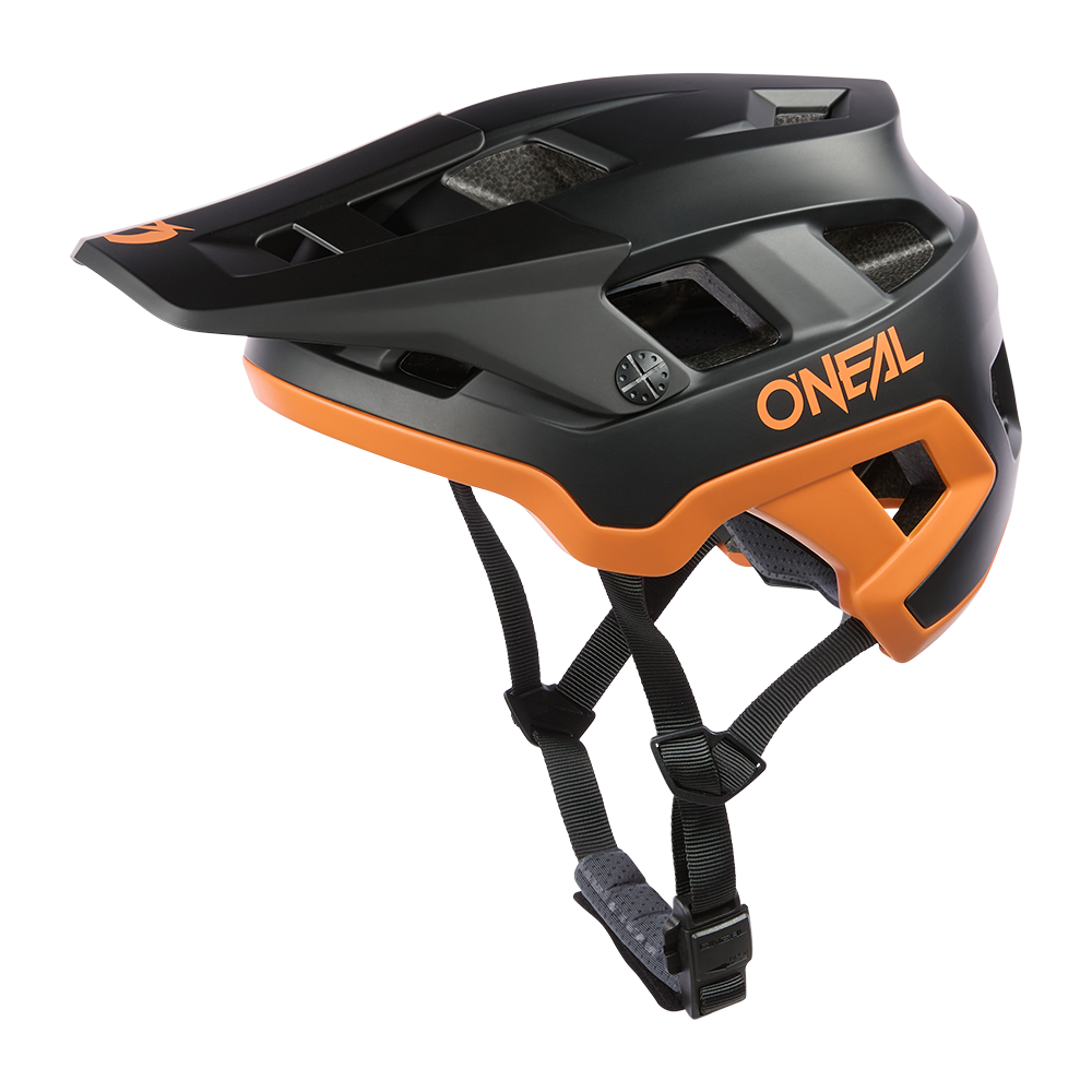 Kask rowerowy O'Neal DEFENDER SOLID black/orange