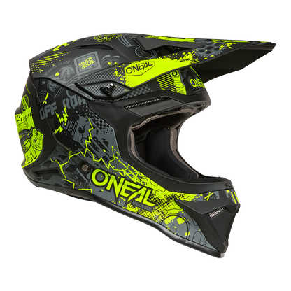 Kask O'Neal 1SRS Youth VIBRANT Black/Neon Yellow