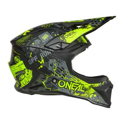 Kask O'Neal 1SRS Youth VIBRANT Black/Neon Yellow