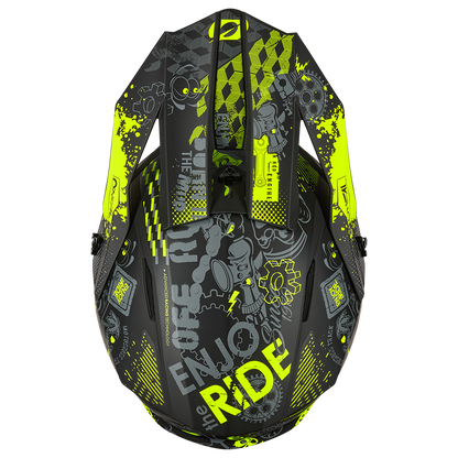 Kask O'Neal 1SRS Youth VIBRANT Black/Neon Yellow