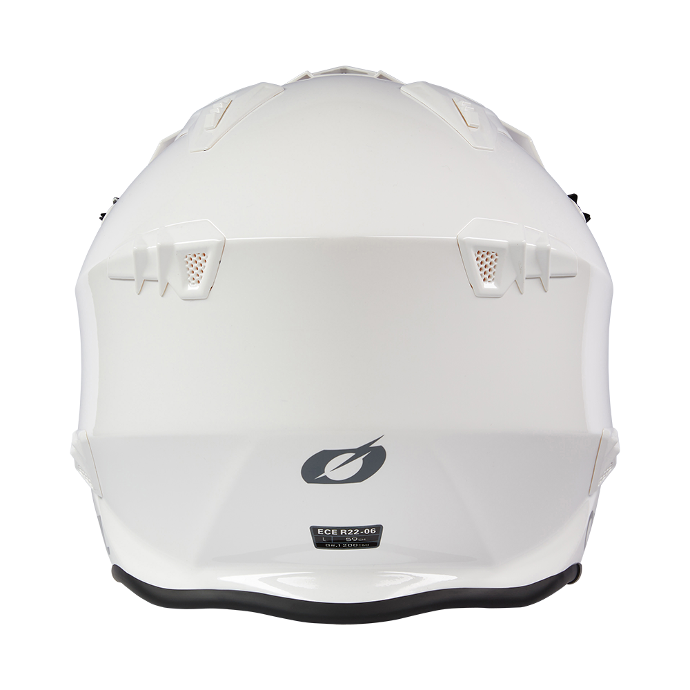 Kask O'Neal VOLT SOLID White/Biały Tył