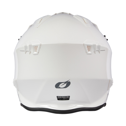 Kask O'Neal VOLT SOLID White/Biały Tył