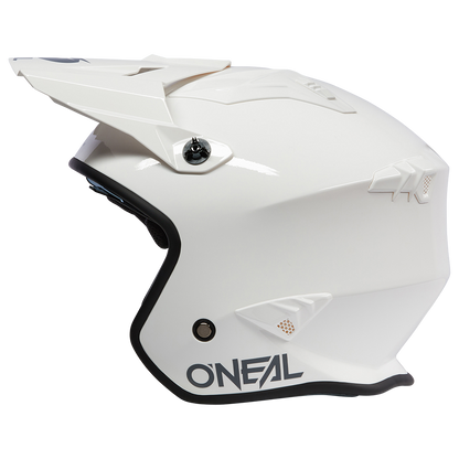 Kask O'Neal VOLT SOLID White/Biały Bok