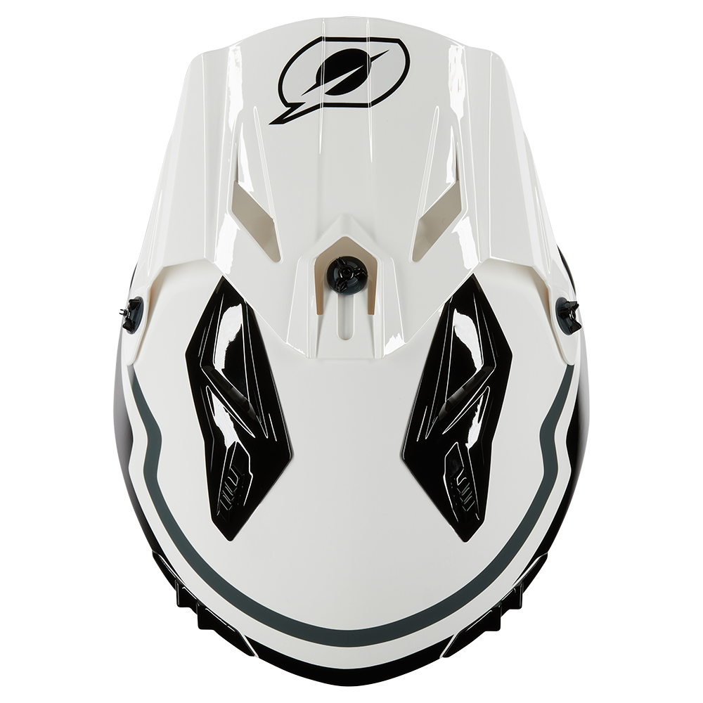 Kask O'Neal VOLT CORP White/Black Góra