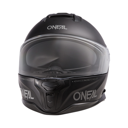 Kask O'Neal CHALLENGER SOLID Black/Czarny przód