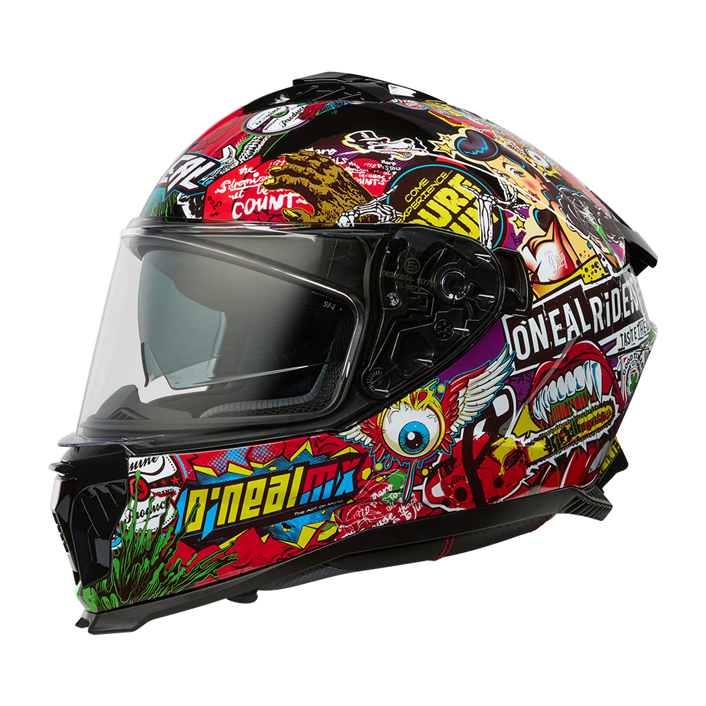 Kask O'Neal CHALLENGER CRANK Black/Multi bok