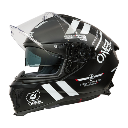 Kask O'Neal CHALLENGER WARHAWK Black/White/Red