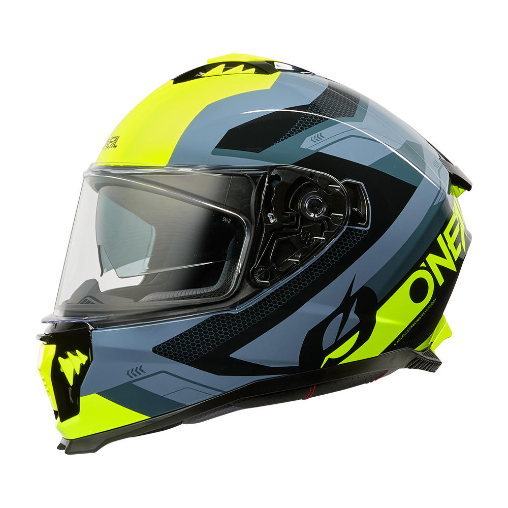Kask O'Neal CHALLENGER EXO Black/Gray/Neon Yellow