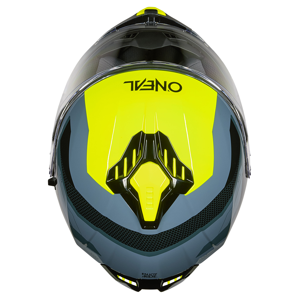 Kask O'Neal CHALLENGER EXO Black/Gray/Neon Yellow