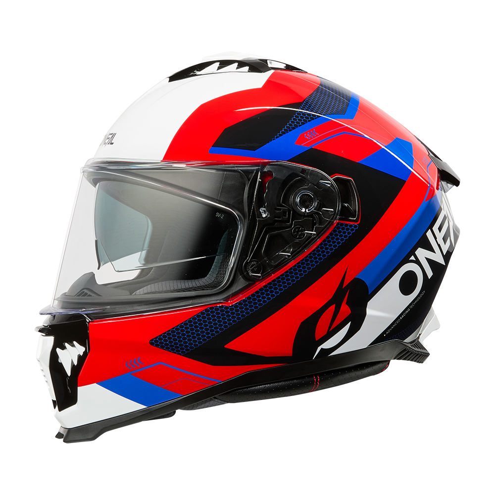 Kask O'Neal CHALLENGER EXO Black/White/Red/Blue