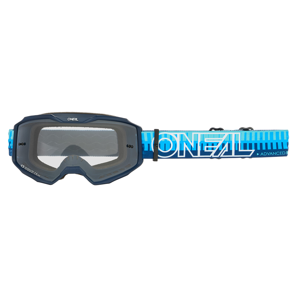 GOGLE O'Neal B-10 STRIPED BLUE/BLUE