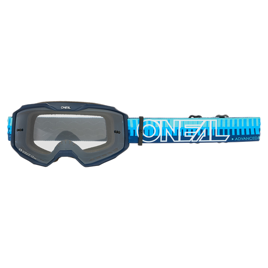 GOGLE O'Neal B-10 STRIPED BLUE/BLUE