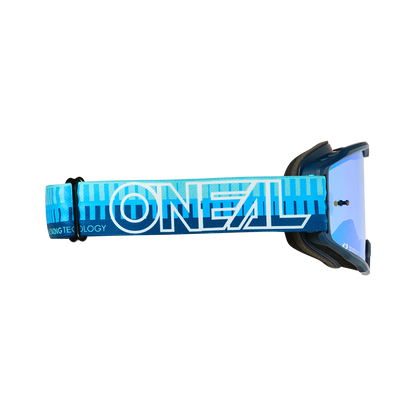O'Neal B-10 Goggle STRIPED blue/blue - radium blue